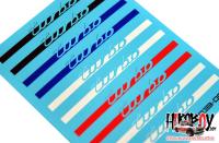 1:24 Porsche "Turbo" Stripe Decals