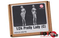 1:24 Pretty Lady (C) Ribbon Girl