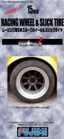 1:24 Watanabe Racing Wheels 15" Wheels and Slick Tyres
