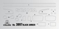 1:24 Scania R730 V8 "Black Amber" Italeri 3897 Model Kit