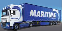 1:24 Maritime DAF XF105 with Curtain Sider Trailer