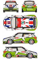1:24 Skoda Fabia S2000 #2 Rally Ypres 2012 (Belkits)