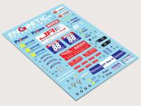 1:24 BMW Z4 GT3 DKR Engineering 2013 Decals