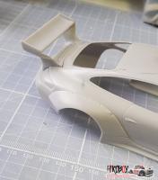 1:24 Slant Nose Porsche 996 Conversion Transkit for Tamiya