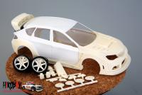 1:24 Subaru Impreza WRX STI Varis Wide Body Kit For Aoshima Impreza STI