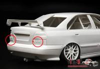 1:24 Volvo Logo Metal Decals