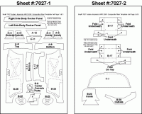 1:24 Subaru WRC 2001 Composite Fiber Decal Template Set #7027