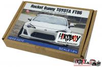 1:24 Toyota 86 Greddy / Rocket Bunny Photoetched Detail up Set for Aoshima