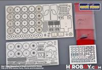 1:24 Toyota Celica GT-FOUR Detail set for Aoshima/Beemax