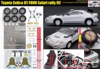 1:24 Toyota Celica GT-Four Safari rally 1995 Transkit (Tamiya)