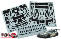 1:24 Mercedes AMG GT3 Carbon Fiber Decals (Tamiya)