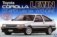 1:24 Toyota Corolla Levin GT-Apex Late Ver c/w Engine