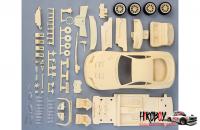 1:24 Toyota Supra (JZA80) Top Secret GT300 Widebody - Full Resin Model Kit