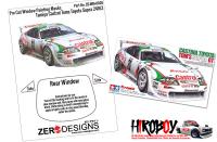 1:24 Castrol Toyota Tom's Supra GT Window Painting Masks (Tamiya)