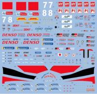 1:24 Toyota TS050 Hybrid #7 #8 Le Mans/SPA 2019 Decals