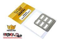 1:24 License Plate Frames + License Plates 4 (Photoetched)