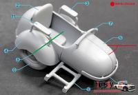 1:24 Vespa VNB 125 Side Car B