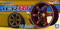 1:24 Volk Racing TE37 RT 18" Wheel and Tyre Set #24