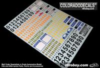 1:24 WRC Rally Plates 2013 - Italy & Finland Decals