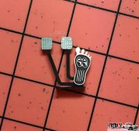 1:24  MOONEYES Foot Pedal Set (Photoetched)