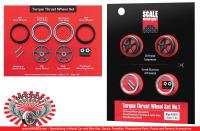 1:25 3D Printed Torque Thrust Wheel Set #1 - Littles