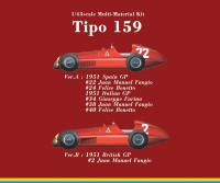 1:43 Alfa Romeo Tipo 159 ver.A Multi-Media Model Kit