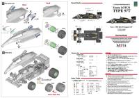 1:43 Lotus 97T Ver A Multi-Media Model Kit