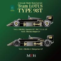 1:43 Lotus 98T ver. A Multi-Media Model Kit