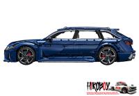 1:8 Audi RS 6 Avant (2019) - 4663 pcs Brick Kit