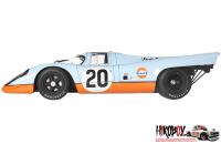 1:8 Porsche 917 KH #20 Gulf Livery Metal Kit