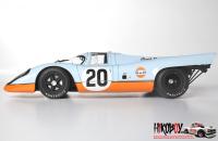 1:8 Porsche 917 KH #20 Gulf Livery Metal Kit