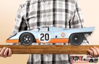 1:8 Porsche 917 KH #20 Gulf Livery Metal Kit