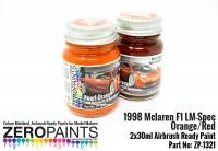 1998 Mclaren F1 LM-Spec Orange/Red Paint Set 2x30ml