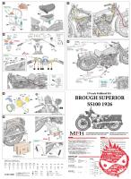 1:9 Brough Superior SS100 - 1926 Version Full Detail Multi Media Kit