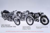 1:9 HRD Vincent Black Shadow Motorcycle 1948 - Full Detail Multi Media Kit