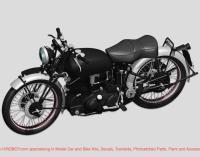 1:9 HRD Vincent Black Shadow Motorcycle 1948 - Full Detail Multi Media Kit