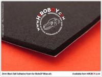 2mm Black Self Adhesive Foam for MotoGP Bikes