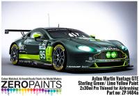 Aston Martin Vantage GTE - Sterling Green/Lime Yellow Paints 2x30ml