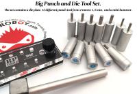 BIG Punch and Die Set (12 different punch tool from 2mm to 4.5mm)