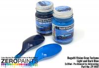 Bugatti Vision Gran Turismo - Light and Dark Blue Paint Set 2x30ml