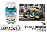 Brabham BT33 Monaco GP 1970 (Teal) Paint 60ml