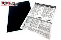 Carbon Pattern Decal Set - Twill Weave/Extra Fine - Tamiya 12682