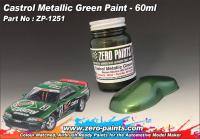 Castrol Metallic Green Paint (Nissan Skyline Gr.N, Primera JTCC etc) 60ml