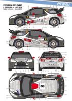 Citroen DS3 WRC Kimi Raikkonen 2011 - For Heller Kit 80757