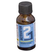 Activator 21 LIQUID with applicator brush Bottle of 20ml. For Cyano Super Glue Colle21.