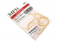 Coloured Tubing CLEAR BROWN 0.4mm - 0.2mm - P958