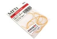 Coloured Tubing CLEAR BROWN 0.4mm - 0.2mm - P958