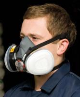 Force 8 Half Mask Twin Respirator with Typhoon Valve and Pair of A1P2 filters