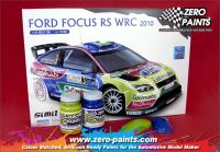 Ford Focus RS WRC 2010 Paint Set for Simil'R Kit 2x30ml