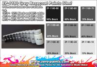 Grey Basecoat Paint Range - 9 Shades 60ml